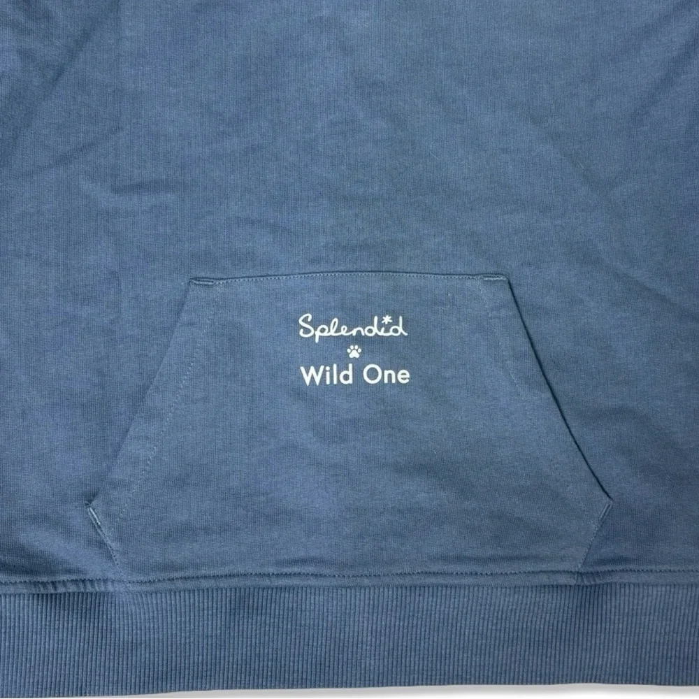 SPLENDID X WILD ONE Blue Dog Sweater
